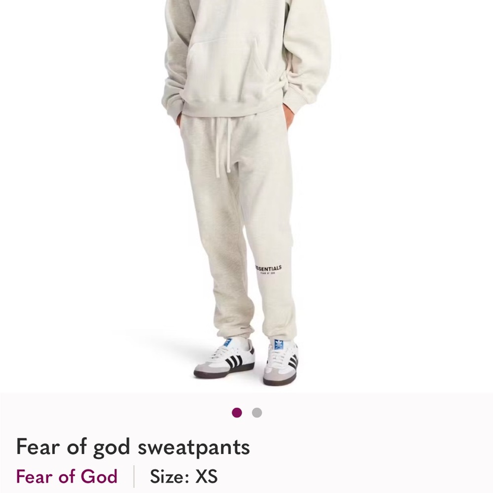 Brand new fear of god sweatpants